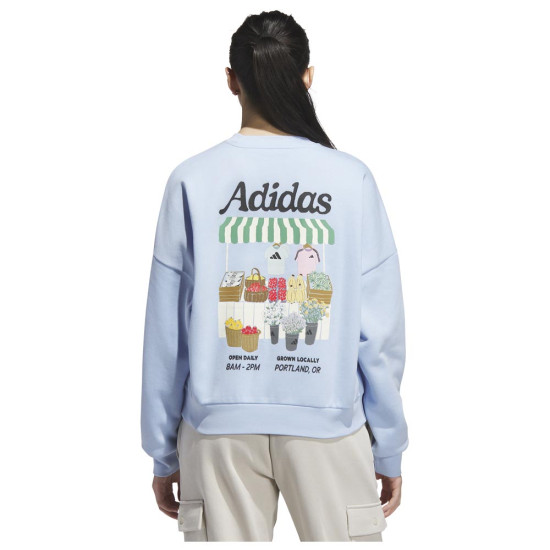 Adidas Γυναικείο φούτερ Farmers Market Graphic Sweatshirt Adidas Γυναικείο φούτερ Farmers Market Graphic Sweatshirt